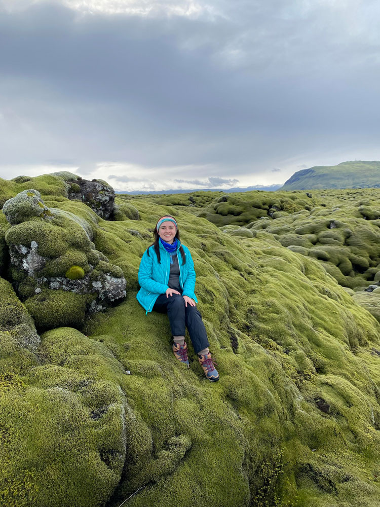 Kathy Brockway en Islandia