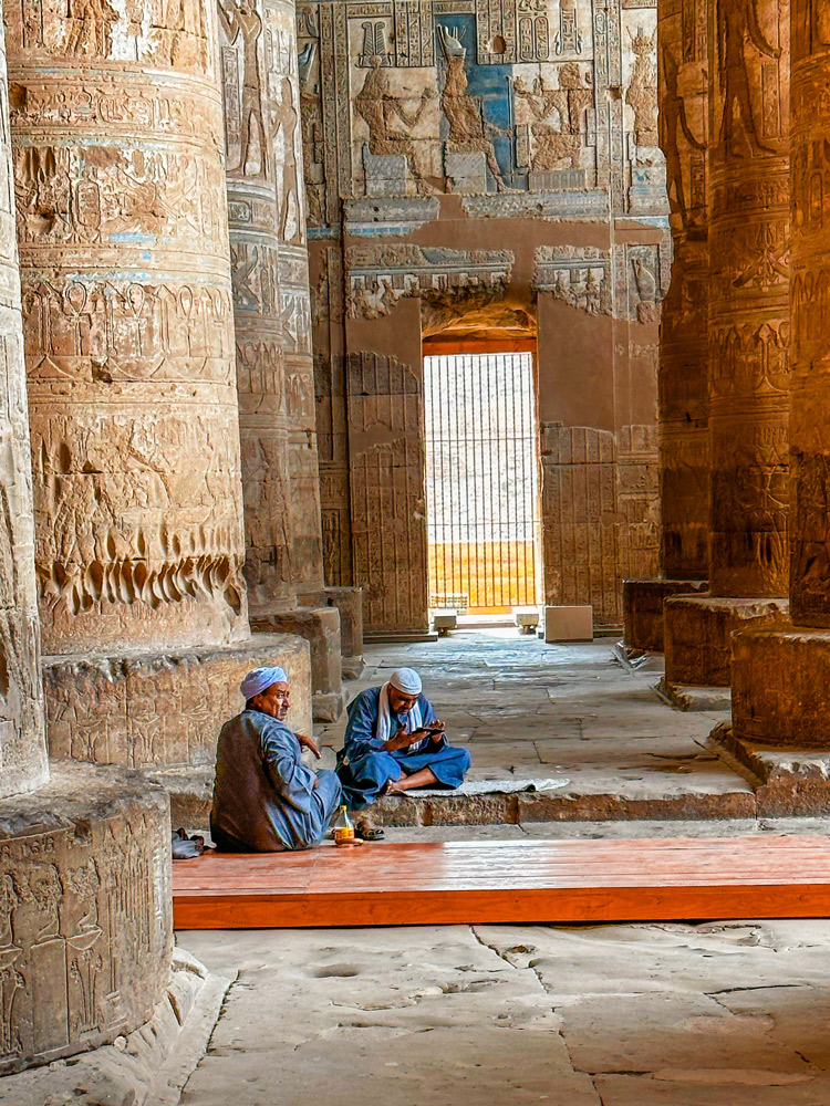 templo de abydos en Egipto