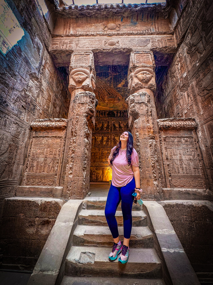 templo de abidos en Egipto