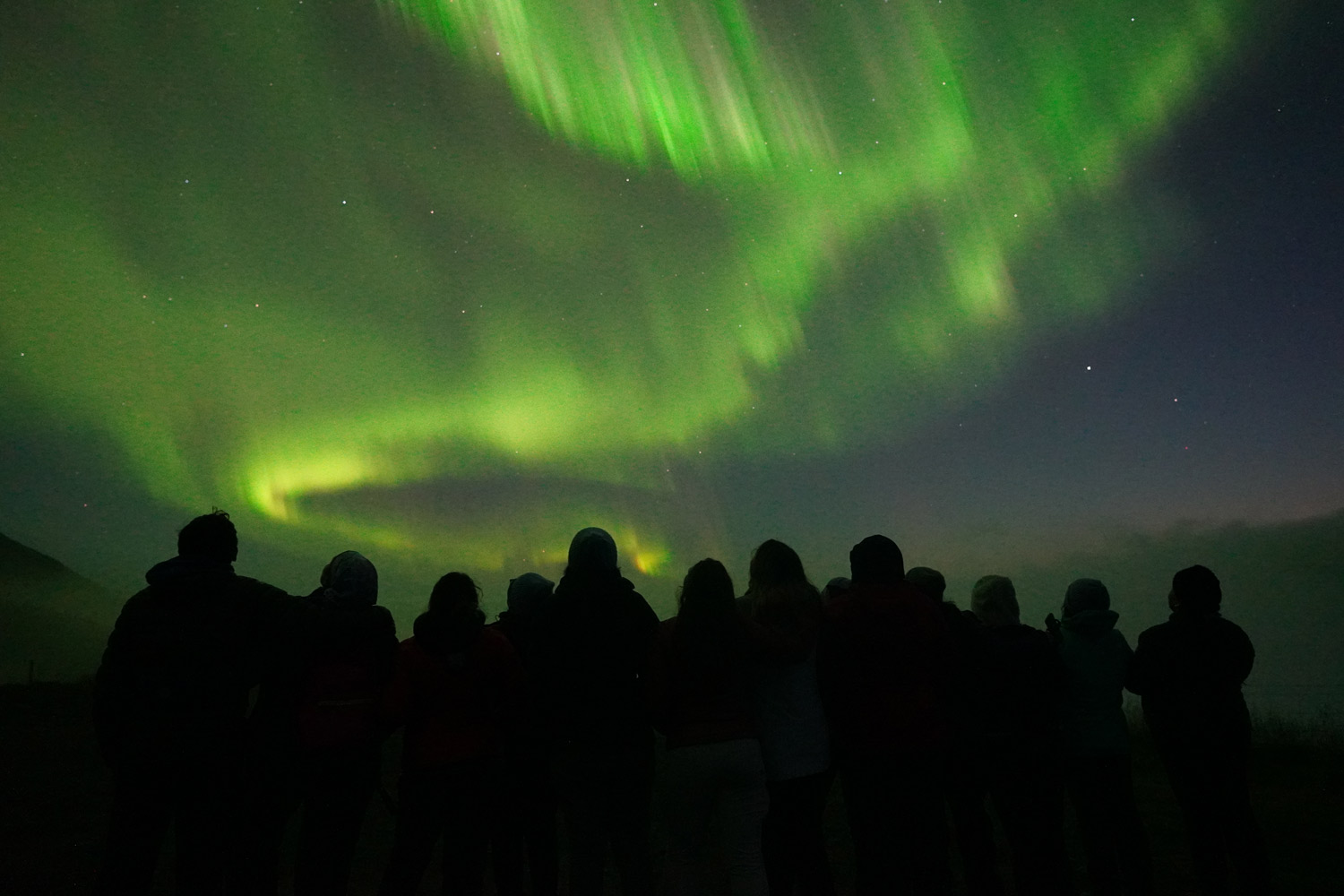 auroras boreales en Círculo Polar Ártico BALIBUTA