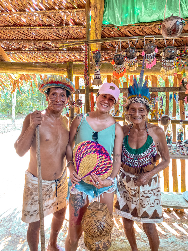 Visita a comunidad indígena Los Boras en el Amazonas