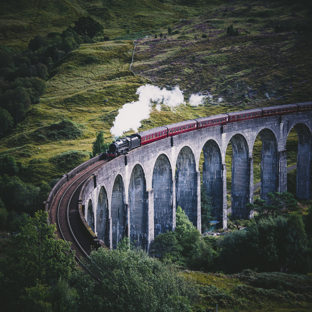 Tren Hogwarts Express viaje a Escocia en grupo