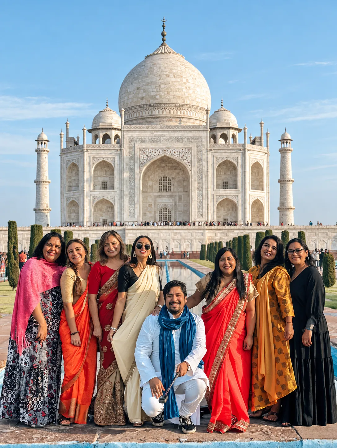 India con BALIBUTA Taj Mahal en Agra